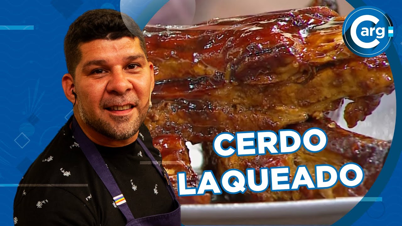 RECETA ECONÓMICA Y RÁPIDA - CERDO LAQUEADO