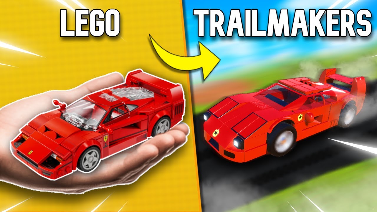 Я построил набор LEGO в Trailmakers...