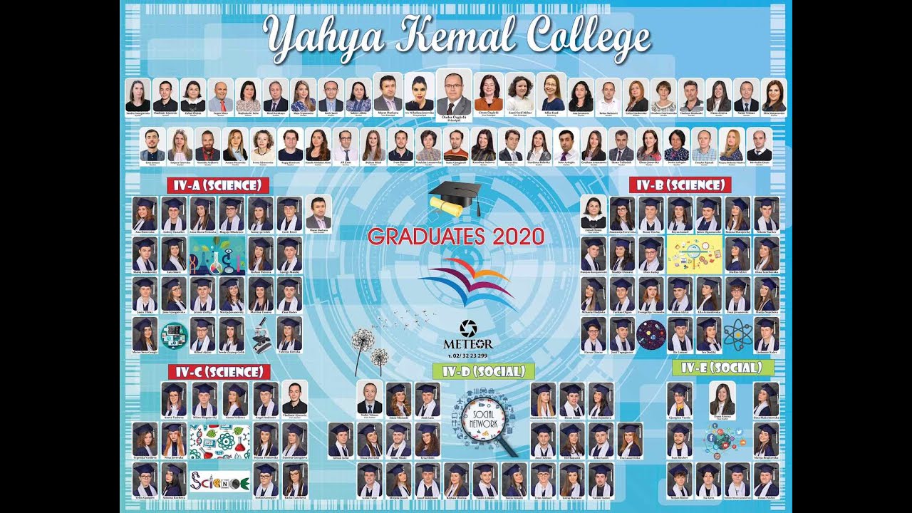 Yahya Kemal College Skopje / 2016-2020 Generation