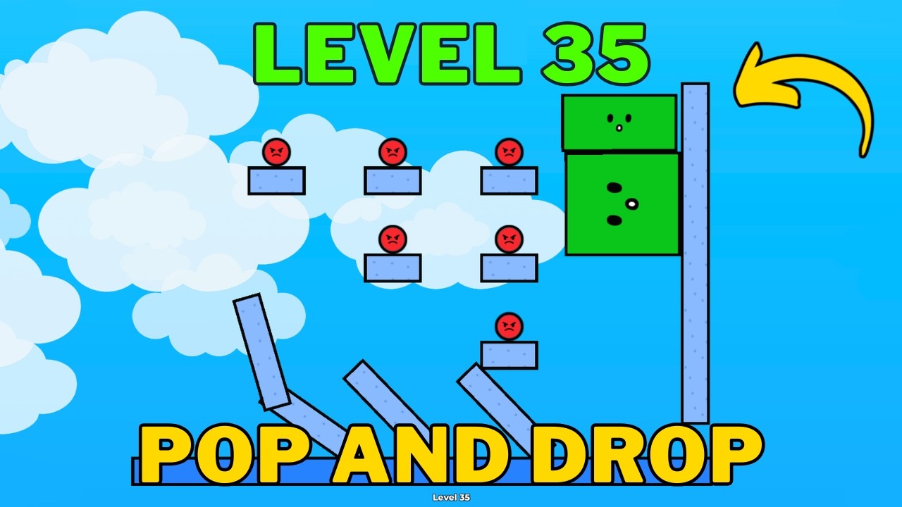 How To Complete Roblox Pop and Drop Level 35 | Pop and Drop Level 35 Guide
