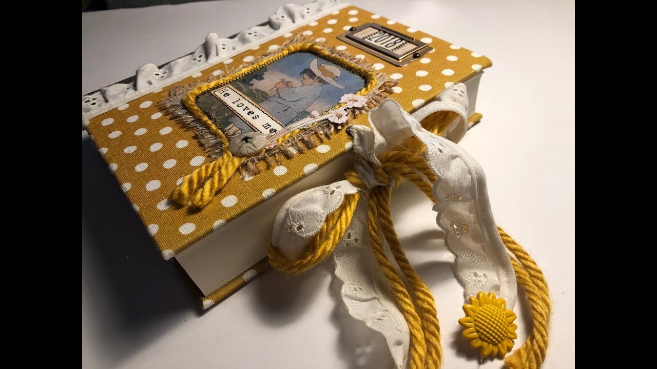 A Bible journaling process video: Decorating the cover of my Bible