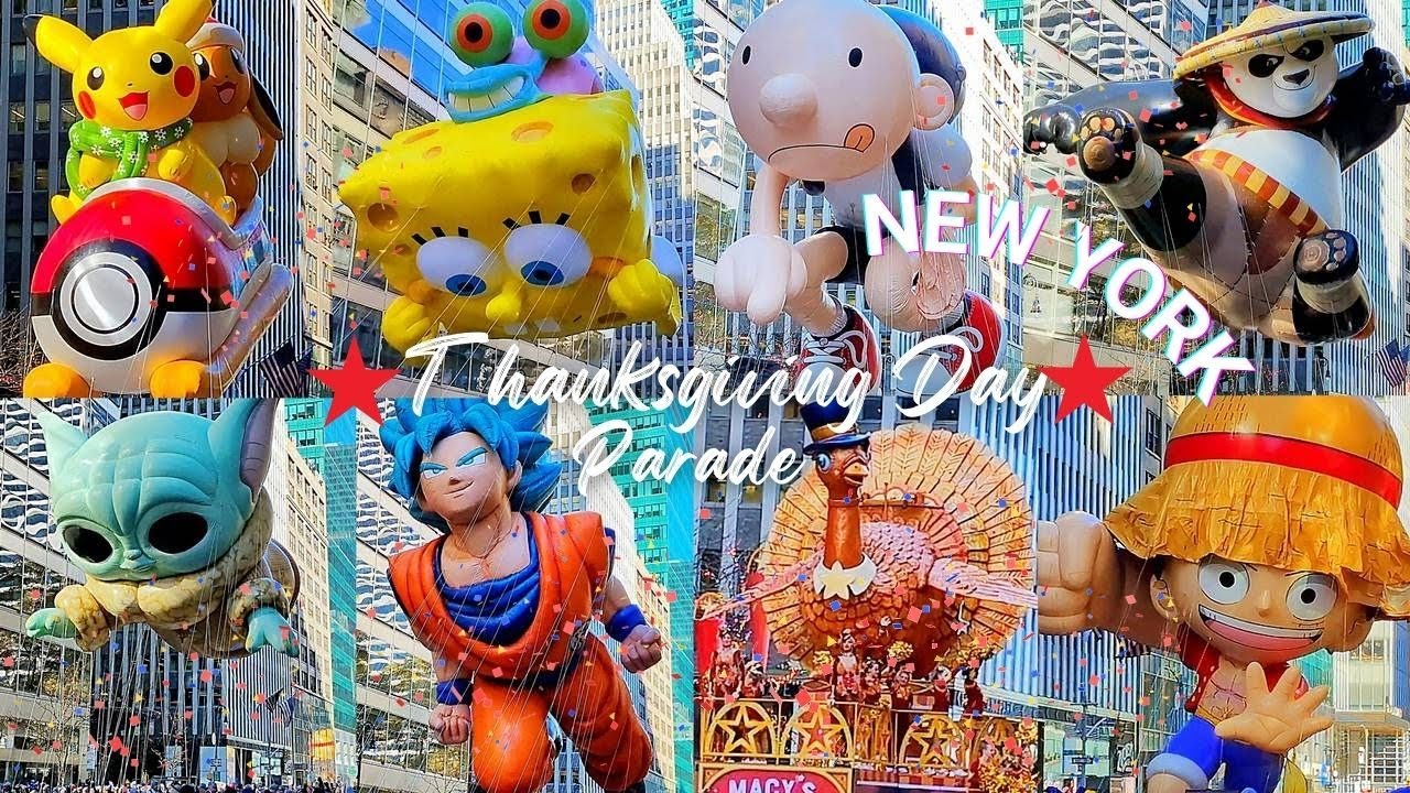 NYC Macy's Thanksgiving Day Parade Highlights