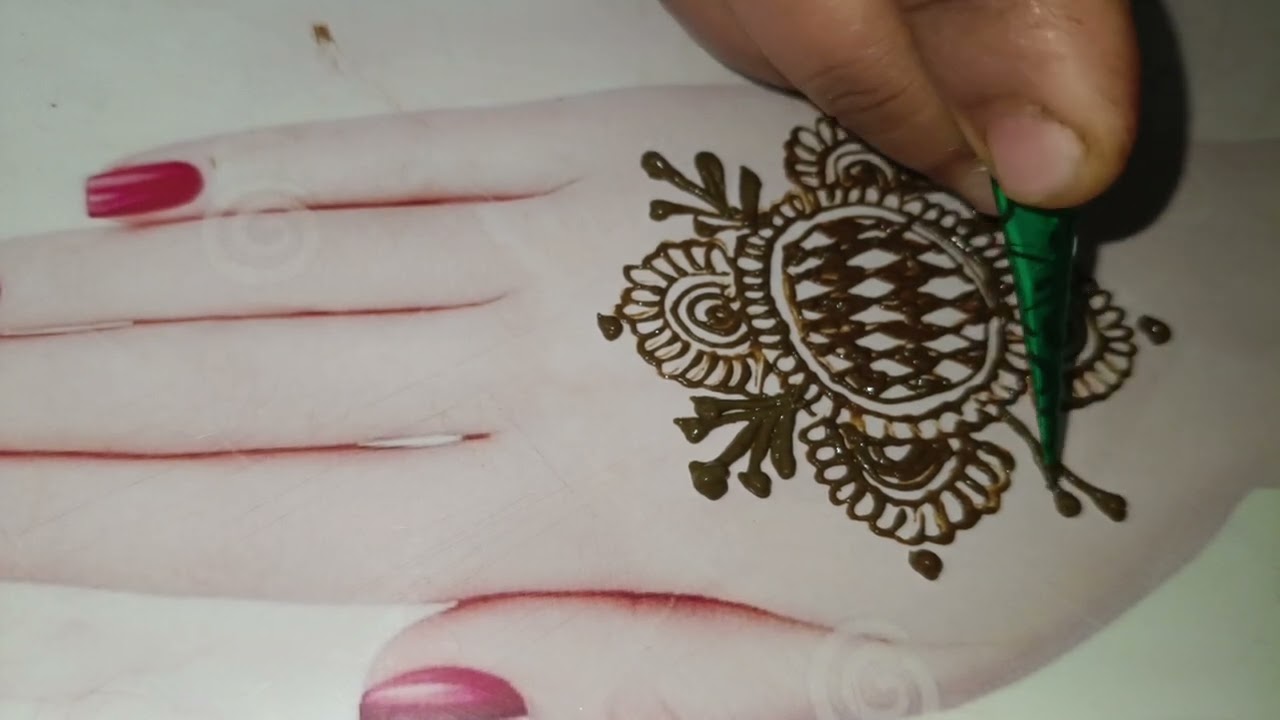#, beautiful mehndi design 