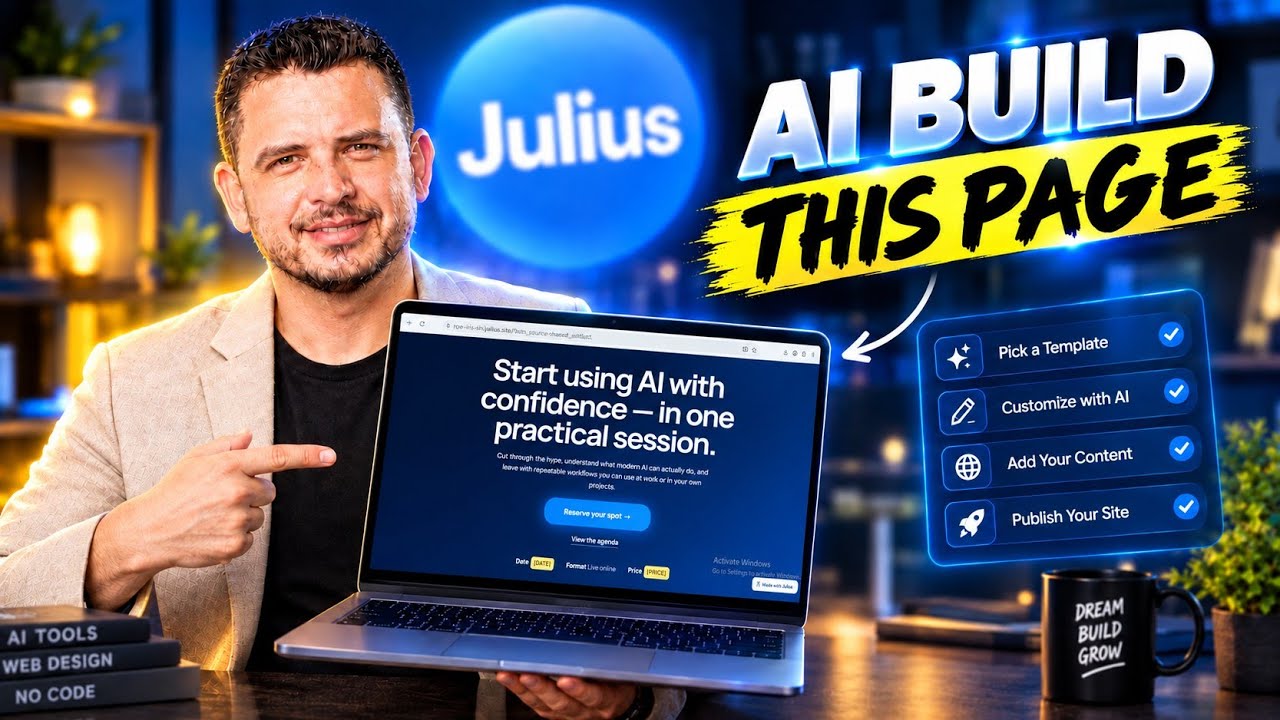 AI Website Builder Tutorial: Create a Landing Page Without Coding