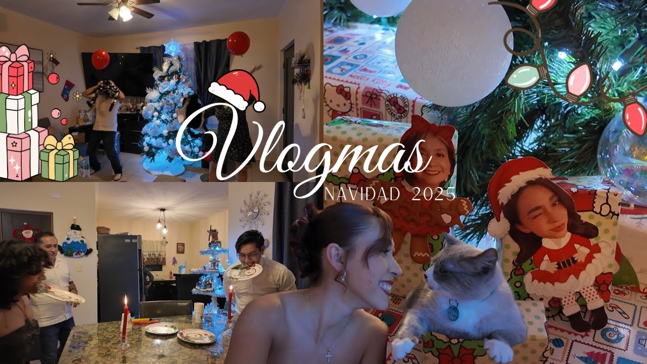 Una navidad conmigo Ι romantizando navidad, cenita, regalos y muchos juegos 🎄