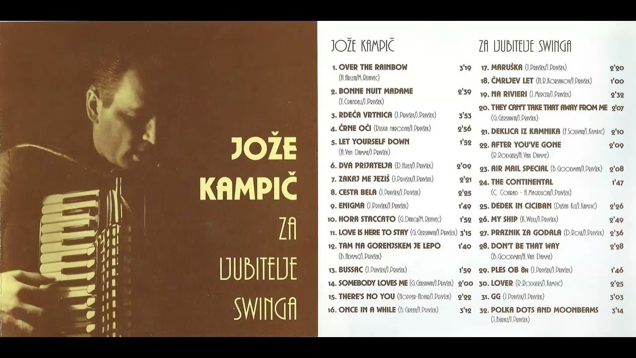 Jože Kampič - Za ljubitelje swinga