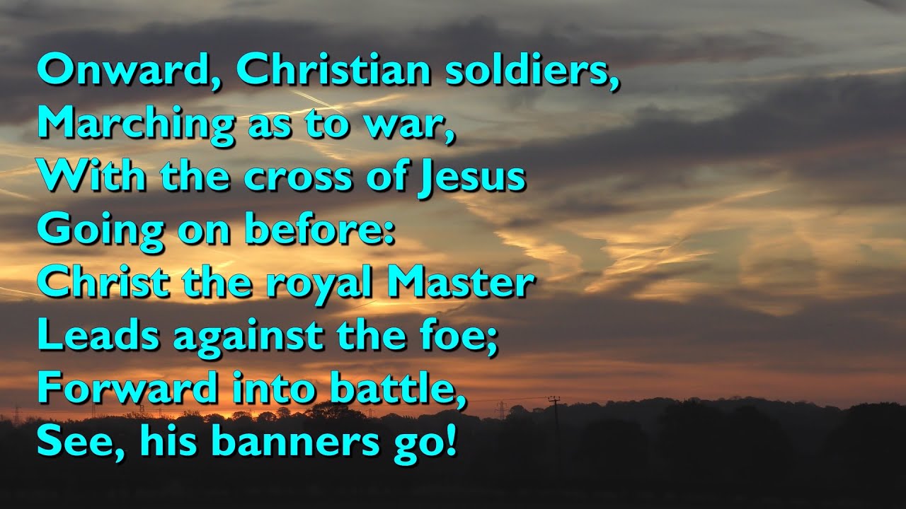 Onward Christian Soldiers (Tune: St Gertrude - 5vv) [with lyrics for congregations]