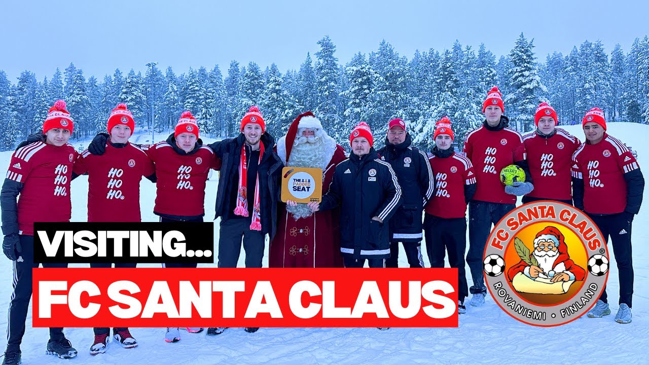 We found Santa Claus' football team... | FC Santa Claus | The Padded Seat