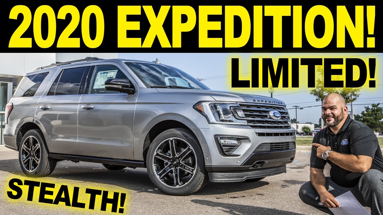 Ford Expedition Limited 2020 года (Stealth Edition) — полный обзор экстерьера и интерьера