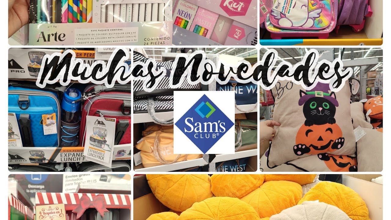 🎒🎃Muchas NOVEDADES en Sams. Halloween, Mochilas y más.