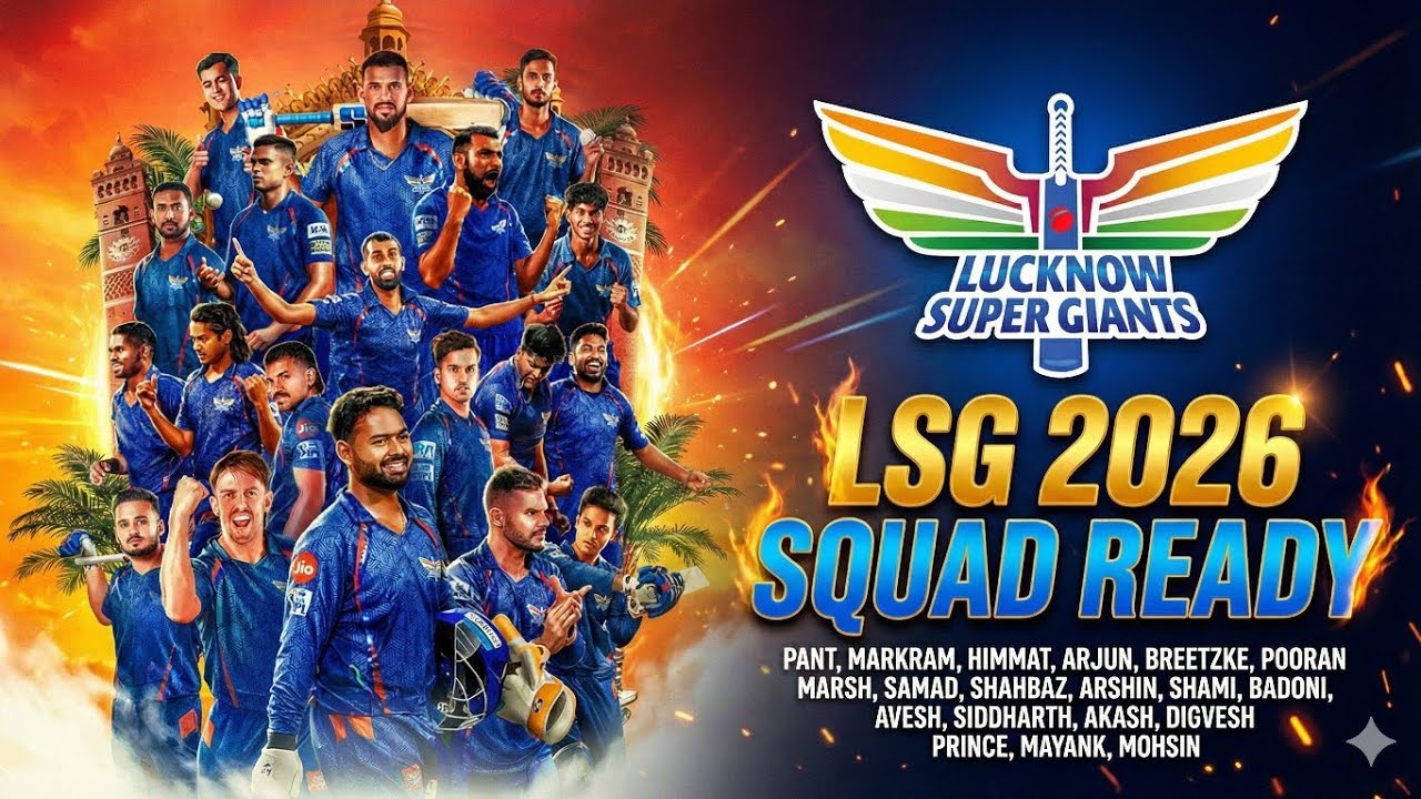 LSG IPL 2026 Full Squad & Playing 11 Analysis in Telugu | Rishabh Pant, Shami, Pooran