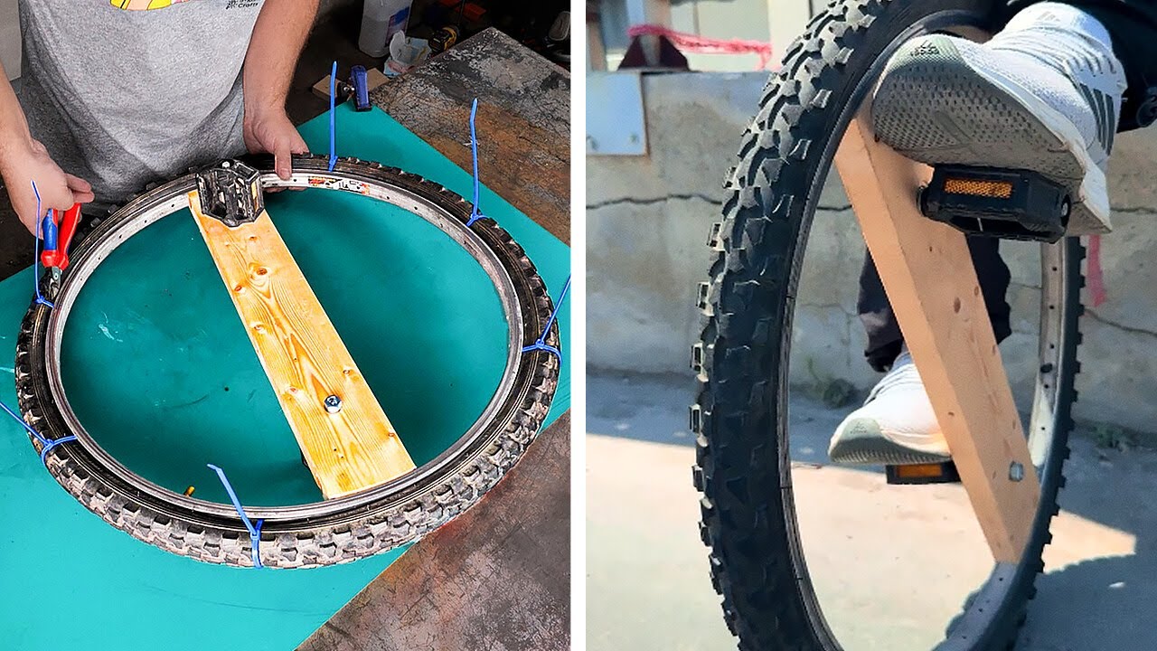 Ultimate Crafts Made from Ordinary Wheels