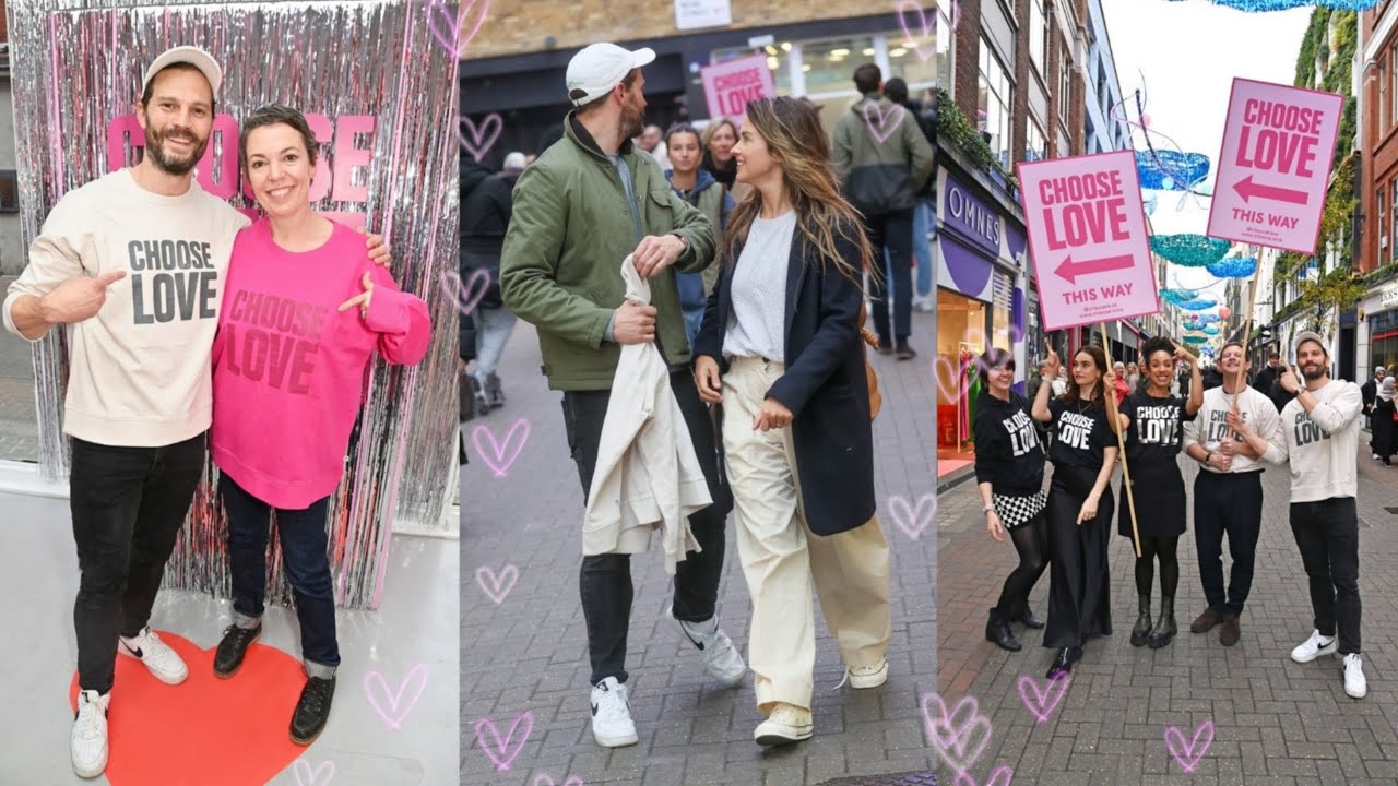 😍NEW! JAMIE DORNAN AND AMELIA WARNER At The 