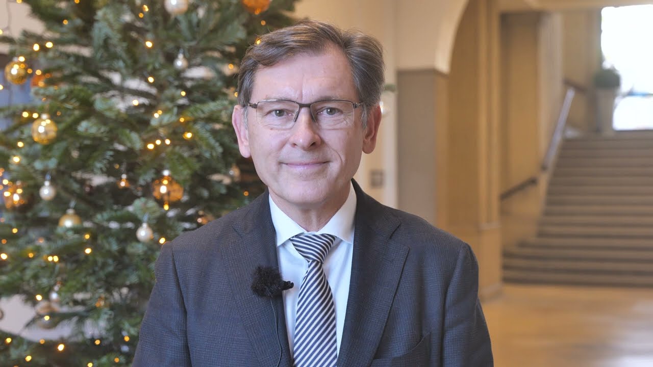 Weihnachtsgru&szlig; von Oberb&uuml;rgermeister  Dr. Frank Dudda