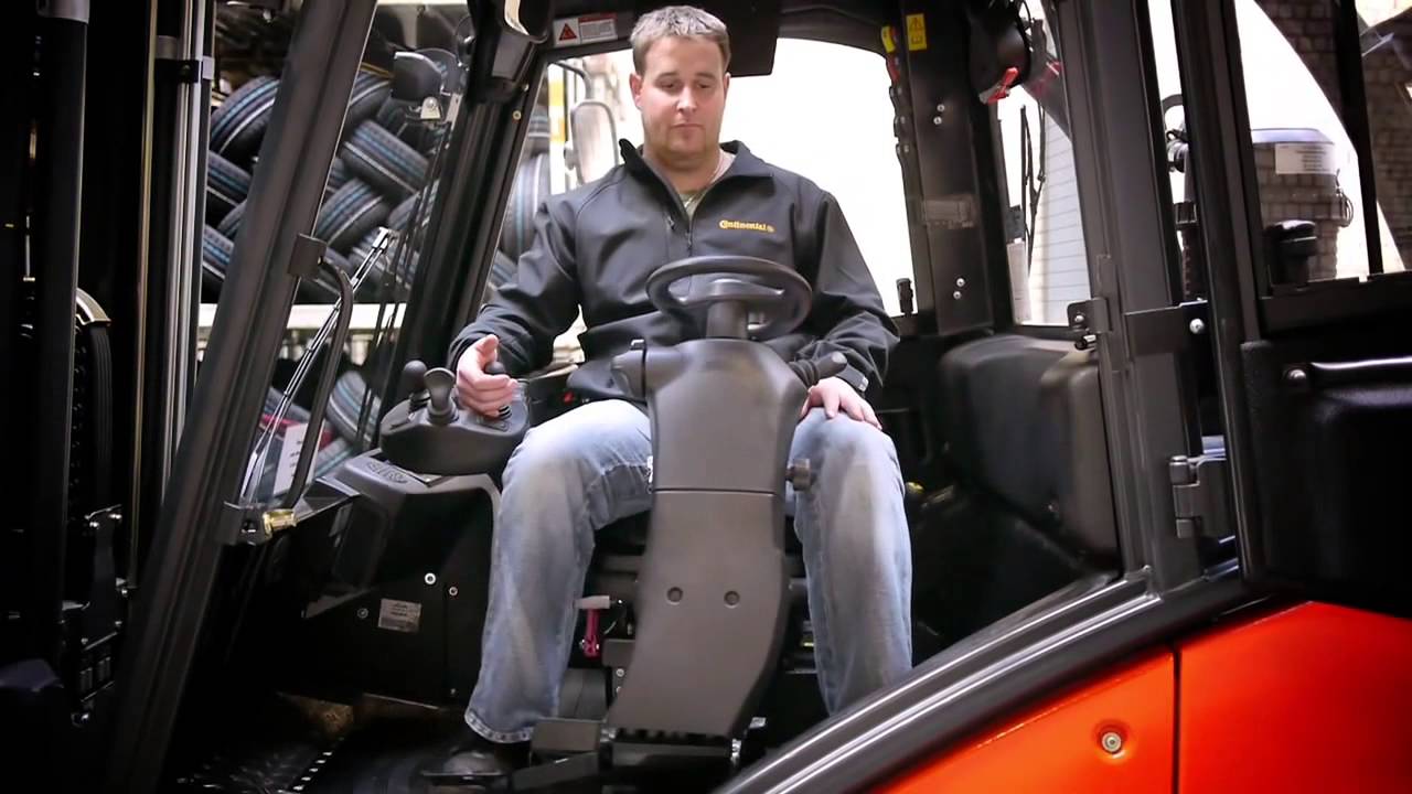 Drehbarer Fahrerarbeitsplatz für Gabelstapler