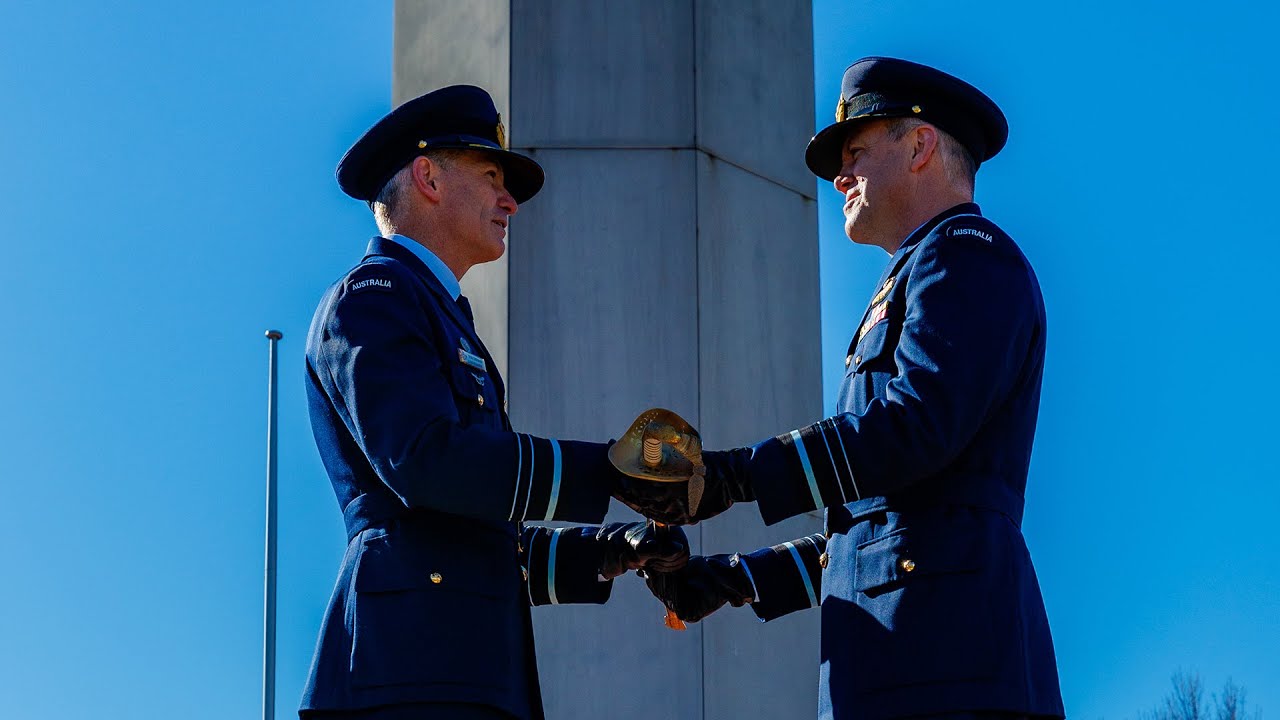 The Chief of Air Force Change of Command Parade 2024