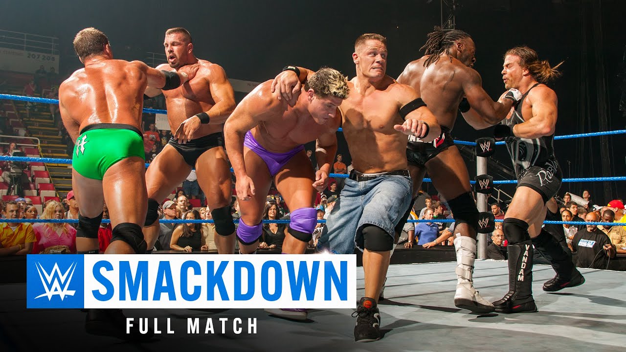 FULL MATCH: John Cena, RVD & Charlie Haas compete in Summer Games Relay: SmackDown, Aug. 12, 2004