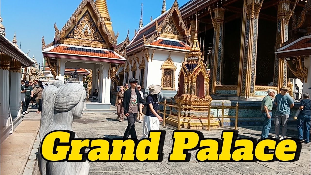 NAIK KAPAL FERRY KE GRAND PALACE BANGKOK 