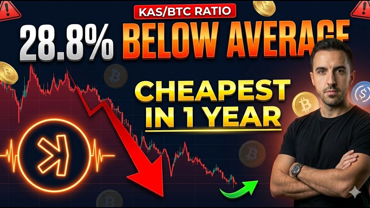 KAS Price Prediction 2026: Falling Wedge Breakout + 200% Upside Target Revealed