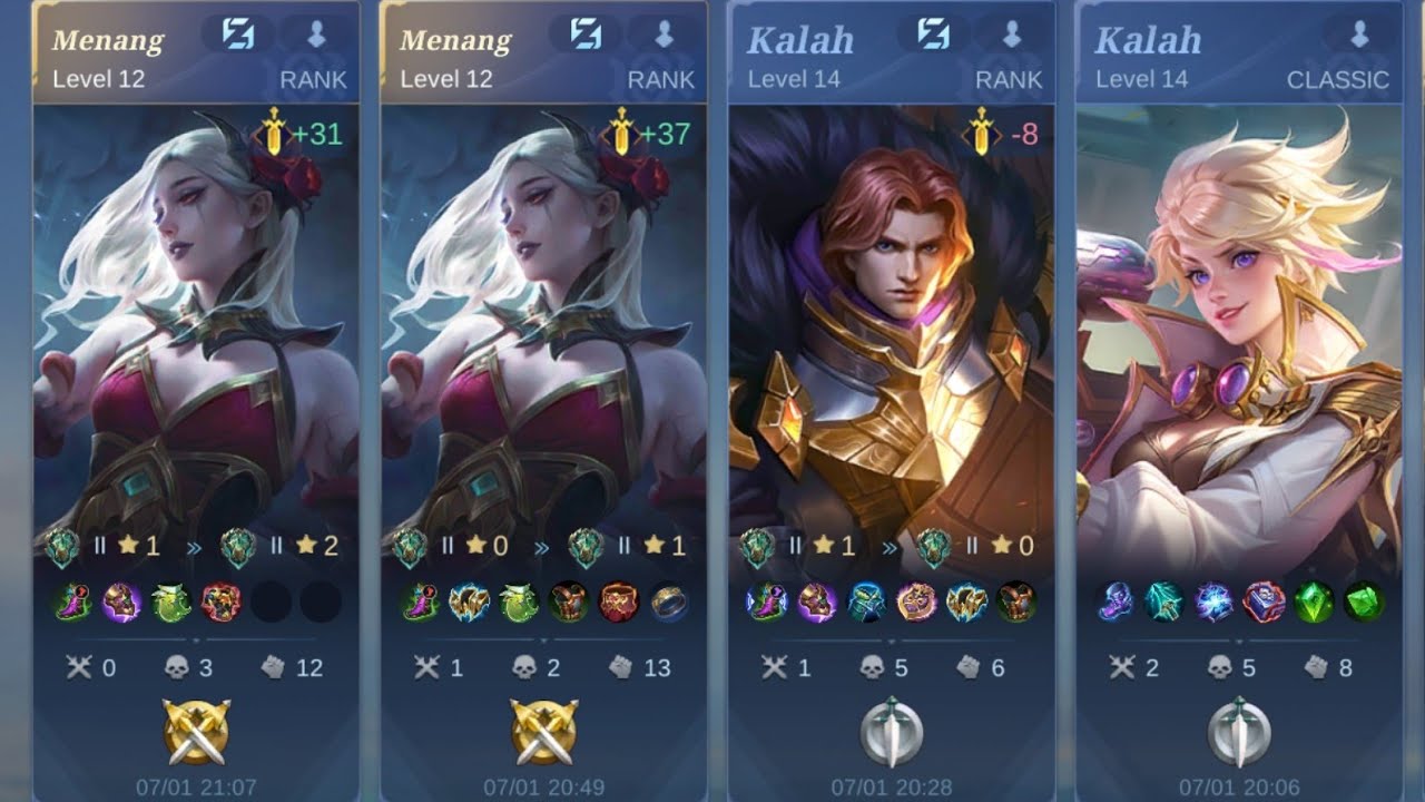 PUSH RANKS MOBILE LEGENDS😍 part 3