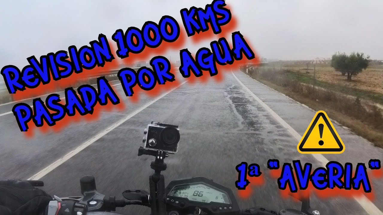 Primera revisión 1000 kms ZONTES G1 125 X (precio y descripción).