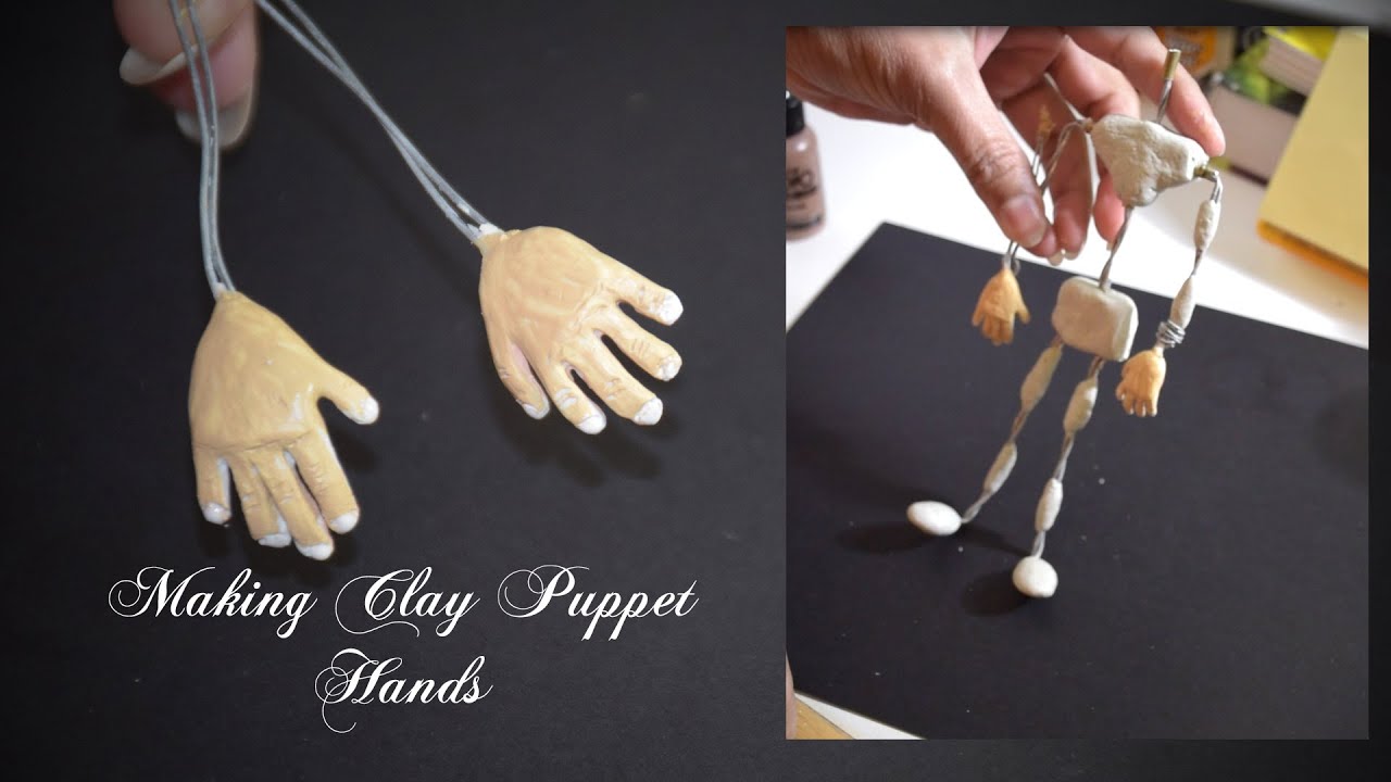 How to Make Clay Puppet Hands (Stop Motion Animation)
