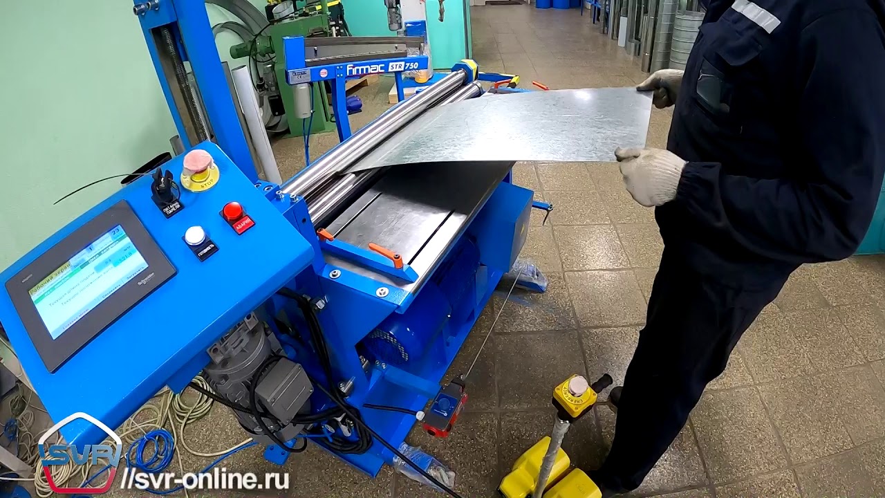 4-Roller (SVR) - bending of car muffler