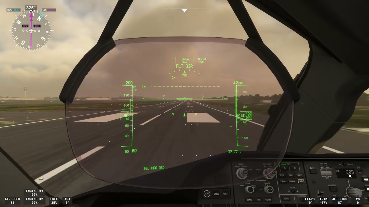 Microsoft Flight Simulator: Kuala Lumpur to Ahmedabad with a 787-10