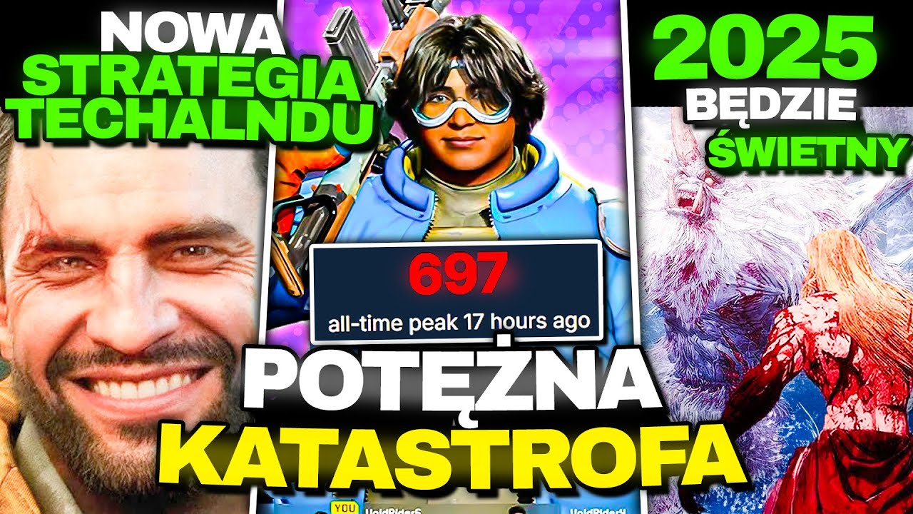 Dawno nie WIDZIAŁEM takiej KATASTROFY &mdash; Ta Gra MOŻE NAMIESZAĆ W 2025 &mdash; Nowa Strategia TECHLANDU