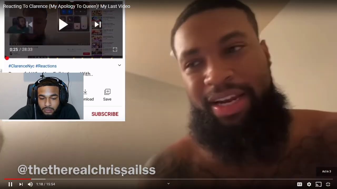 Chris “Bad Fit” Sails Still Has A Lot To Learn..