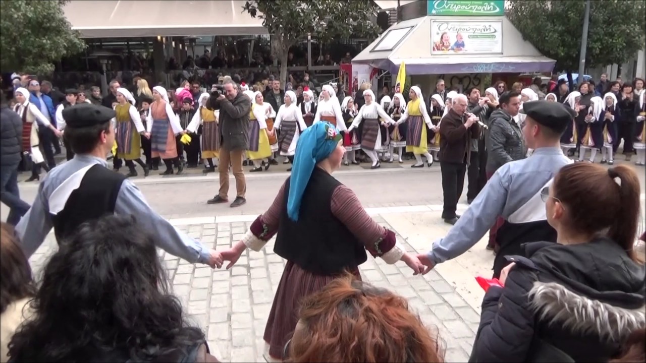 ΛΥΚΕΙΟ ΤΩΝ ΕΛΛΗΝΙΔΩΝ ΣΕΡΡΩΝ (Με ΓΑΪΤΑΝΑΚΙ και ΦΩΤΙΑ γλεντάμε την ΑΠΟΚΡΙΑ)