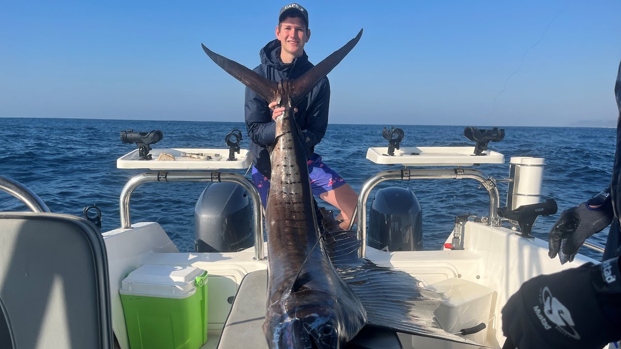 Catching a giant sail-fish(Cape Vidal day 4 of 5)