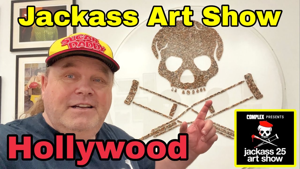 Художественная выставка Jackass 25 и художественная выставка Шепарда Фейри в Голливуде
