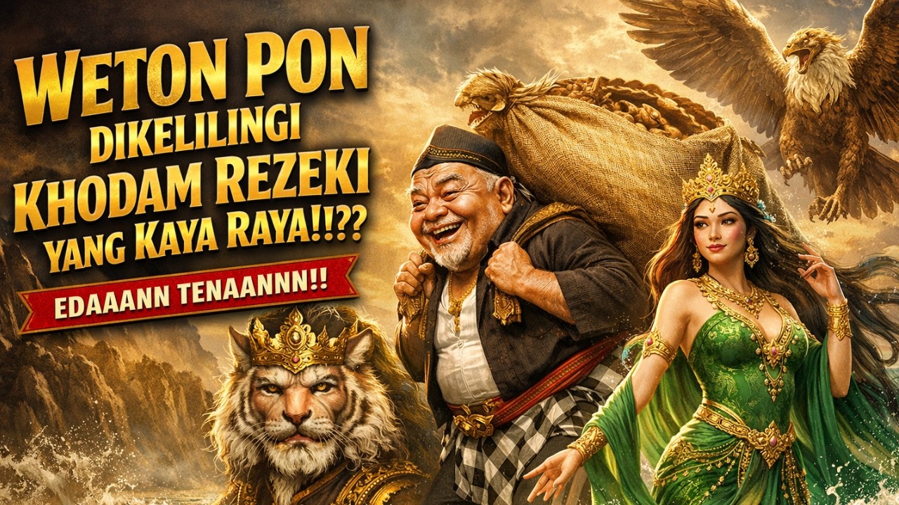 RAHASIA WETON PON YANG JARANG DIBAHAS !! KHODAM REZEKINYA SANGAT KAYA RAYA Ternyata...