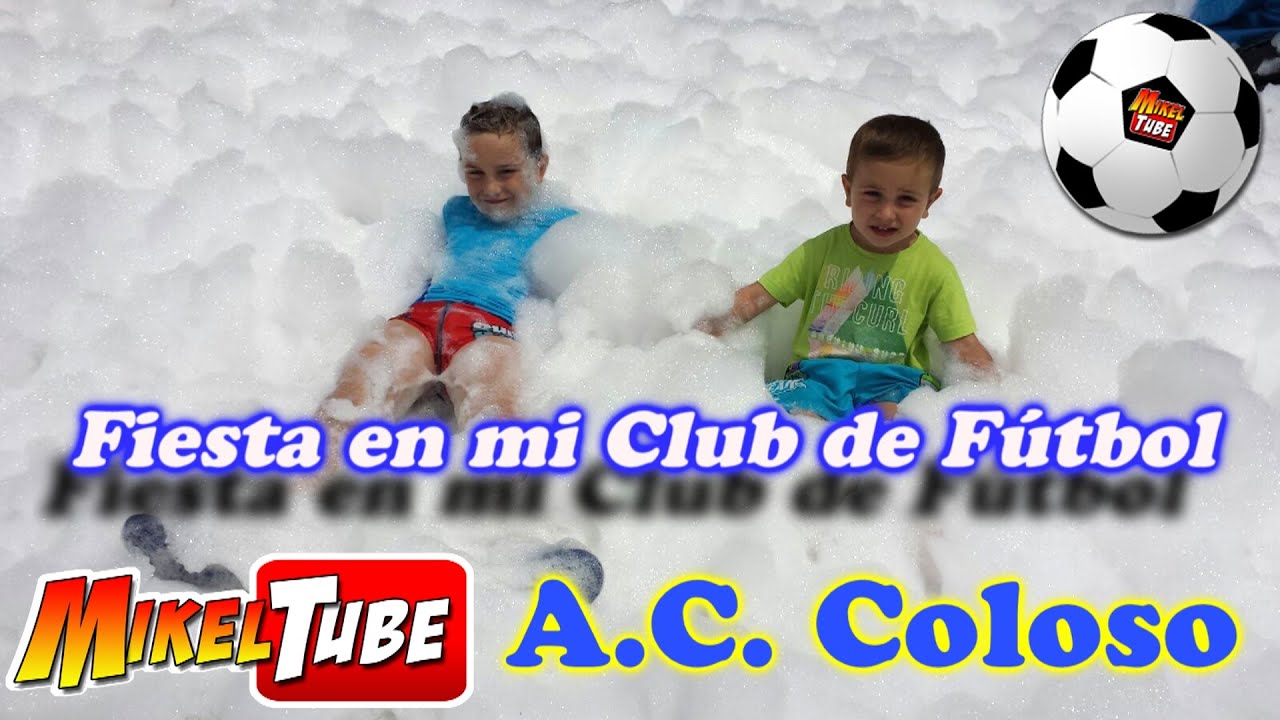 Fiesta de fin de temporada en mi Club de Fútbol el A.C. Coloso