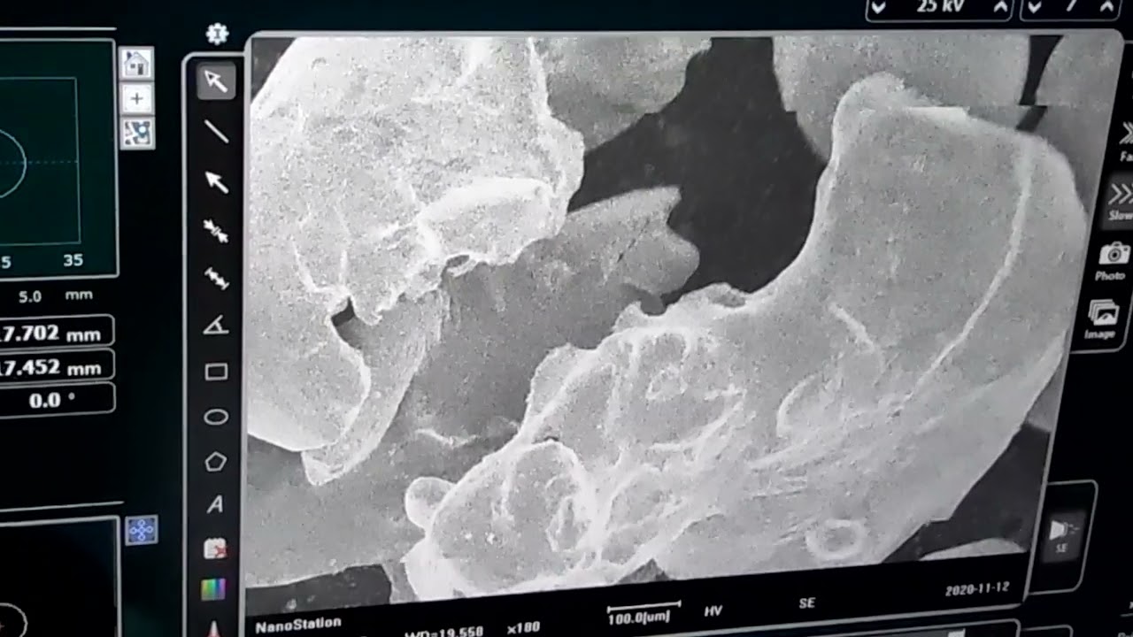 Microscopio electrónico de barrido (SEM), EM30, COXEM Parte 3