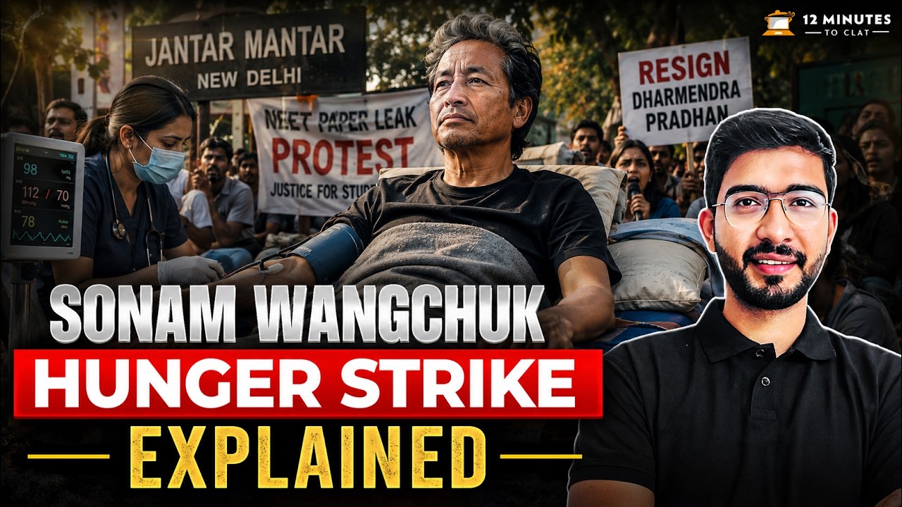 Sonam Wangchuk Hunger Strike 2026: NEET-UG Leak & CJP Protest Explained