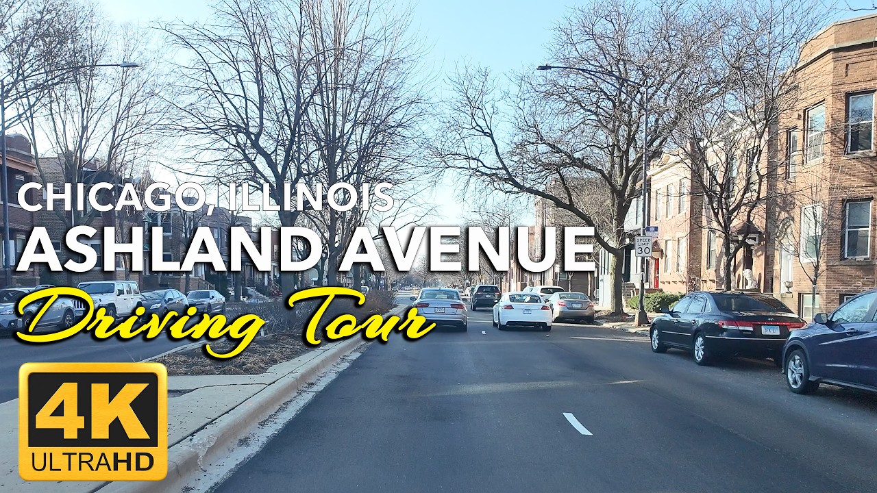 Driving Through Ashland Avenue, Chicago, IL | A Corridor of Industry and Commerce
