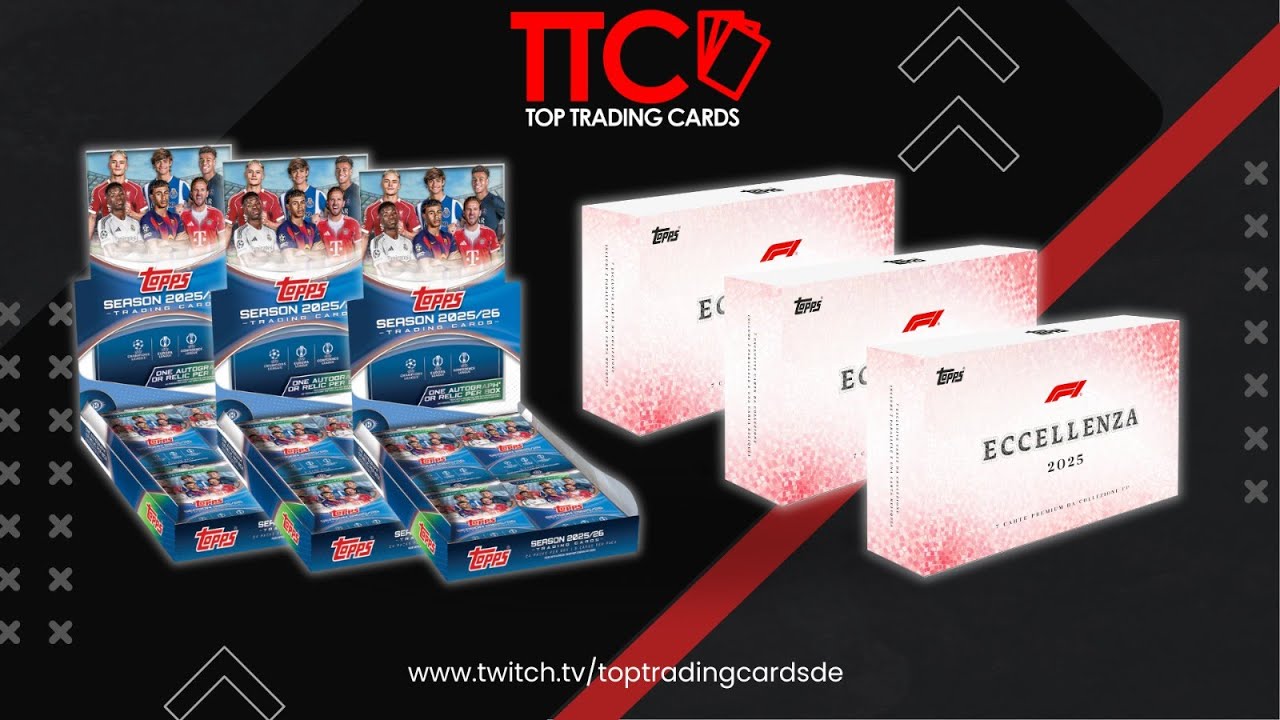 TTC BOX BREAK STREAM 🔥🔥 TOPPS UCC 25-26 FLAGSHIP CASES + NBA CHROME BREAKS 🔥🔥