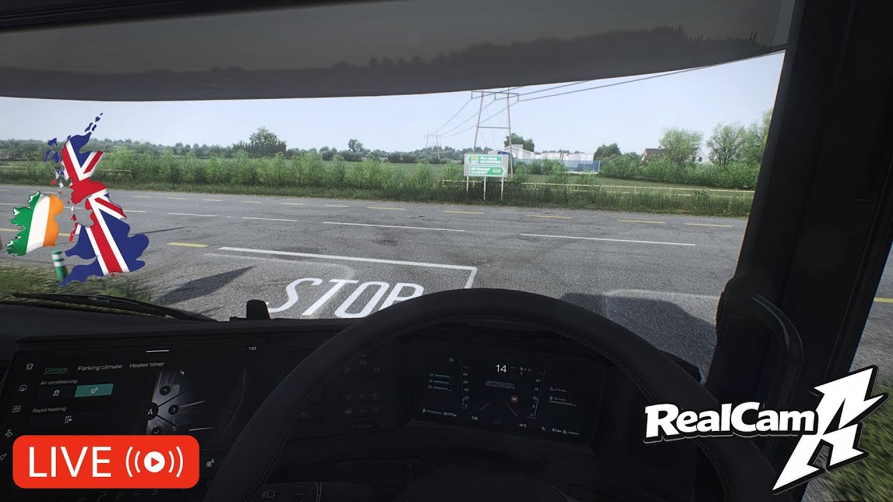 🔴 LIVE - ETS2 | Driving in UK and Ireland on Promods | Project Next-Gen | Project Ultimate Reshade