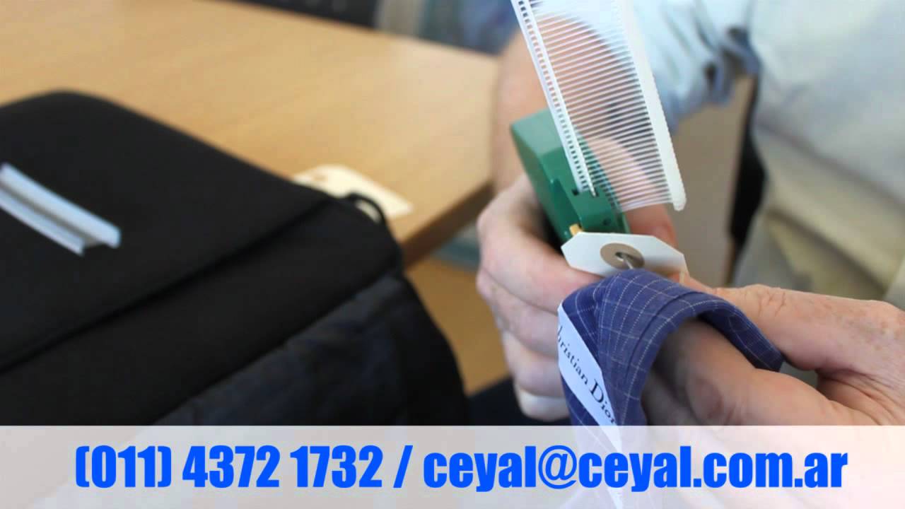 COMO SE USAN LAS PISTOLAS APLICADORAS DE HILOS PLASTICOS, CEYAL (011) 4-372-1732
