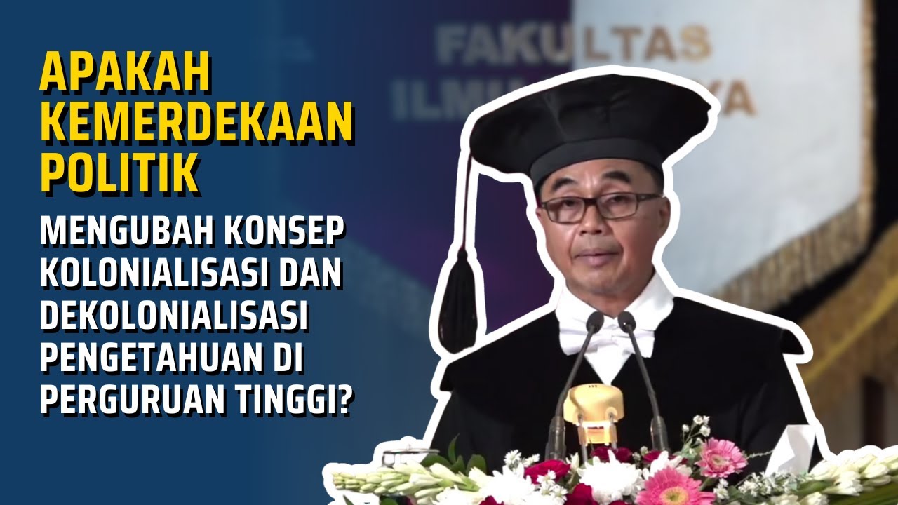 Pengukuhan Prof. Dr. Agus Suwignyo, M.A., Guru Besar Fakultas Ilmu Budaya UGM