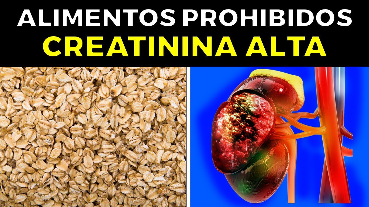 13 alimentos que nunca deberías comer si tienes CREATININA ALTA (prevenir diálisis)
