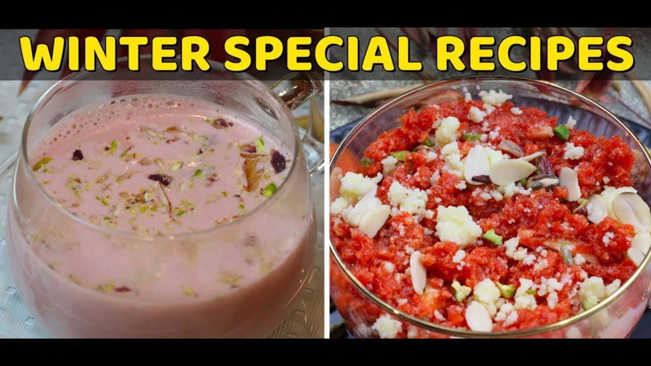 ✨Winter Special✨ || Kashmiri Chai || INSTANT POT Gajar ka Halwa || It's Tasty by Gohar