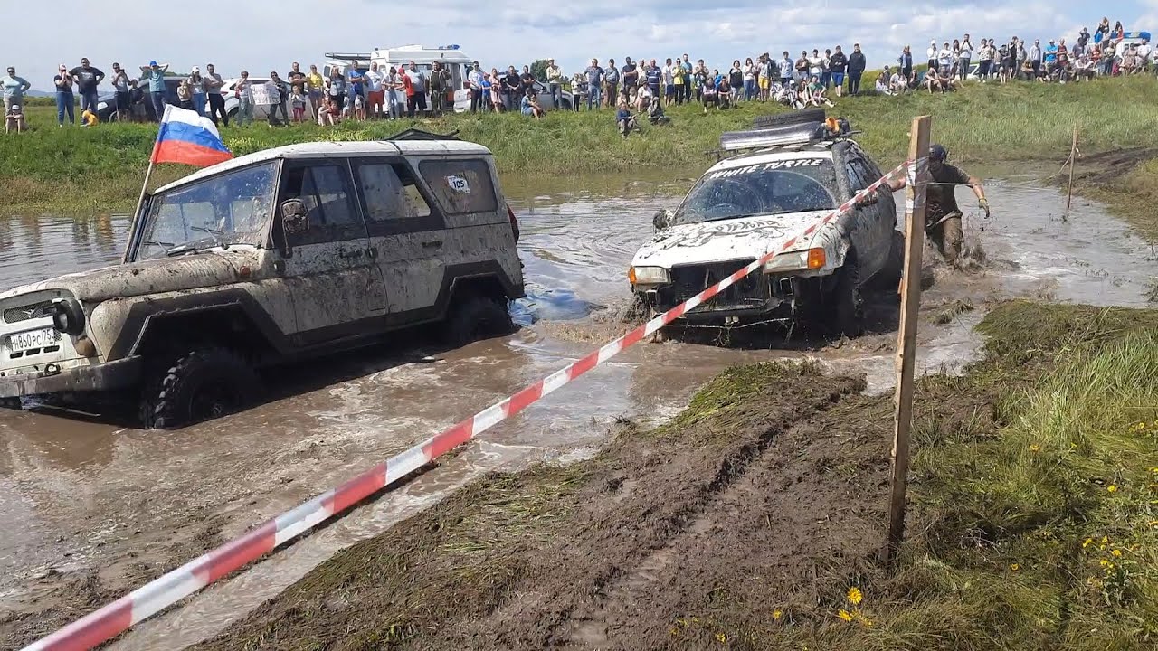 Toyota Carib против УАЗа, НИВЫ и Pajero! Кто победит? 