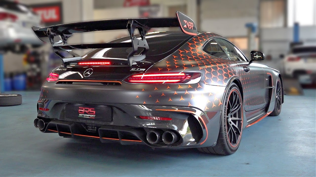 Mercedes AMG GT Black Series feat. TFL Italy Downpipes & OPF Delete | Start Up, Revs & Test Drive!