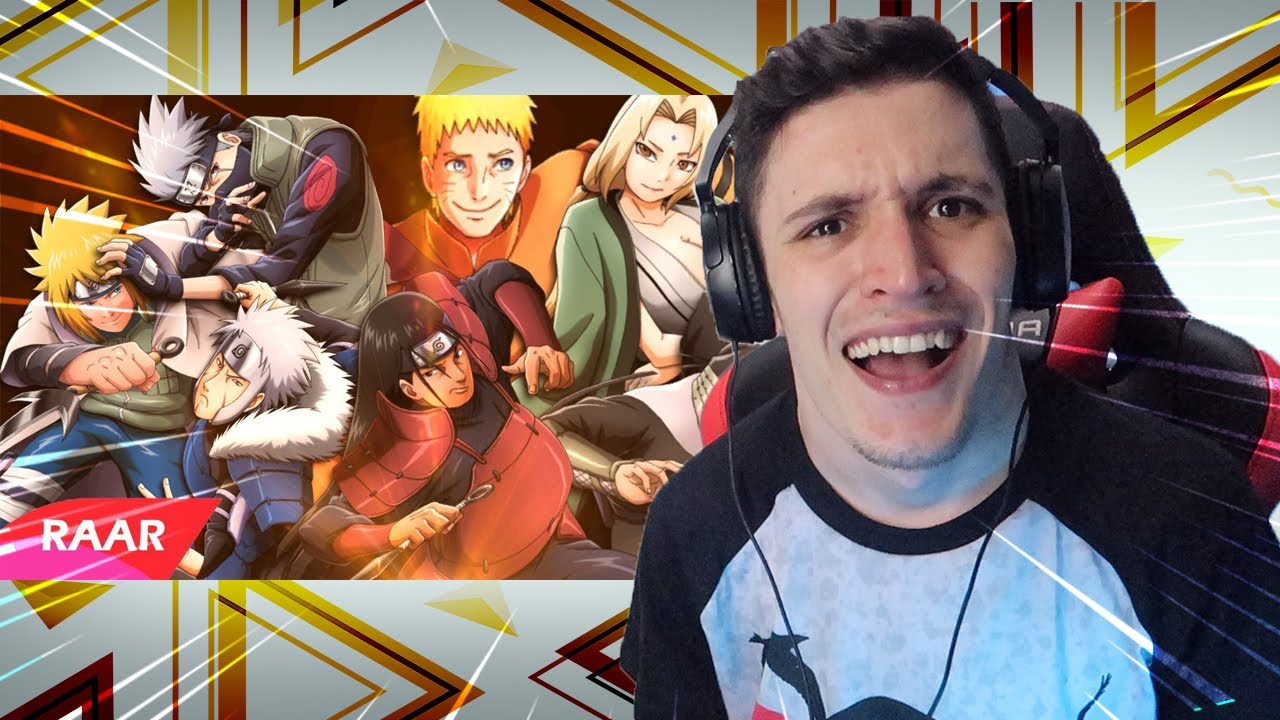 REACT - YTPBR | Rap dos Hokages - Vontade do Ovo