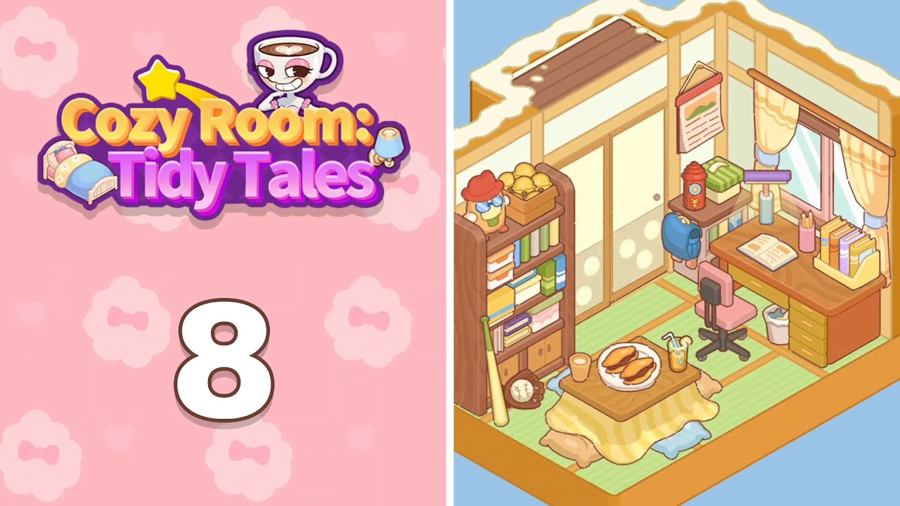 Cozy Room: Tidy Tales Level 8 Solution Walkthrough