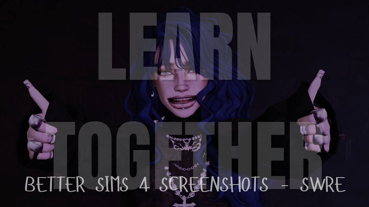 THE SIMS 4 | HOW TO TAKE BETTER QUALITY SCREENSHOTS | SWRE
