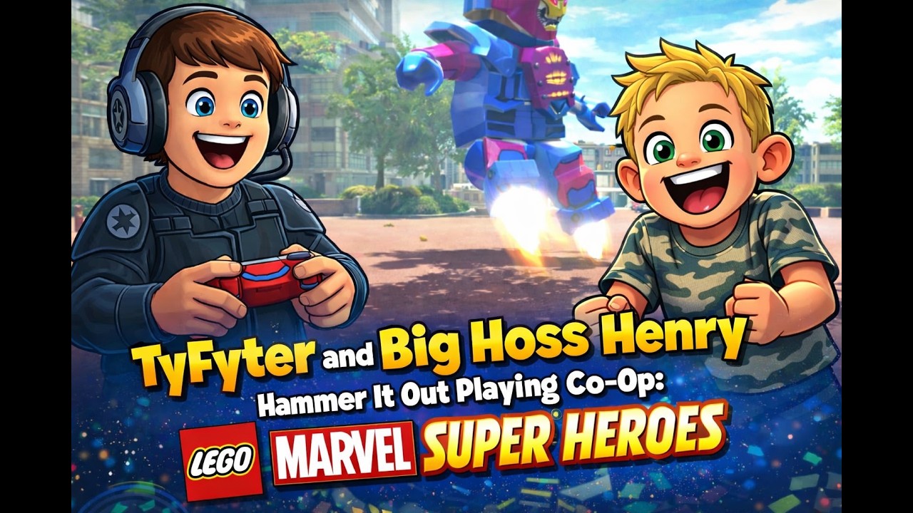 TyFyter & Big Hoss Henry Play: LEGO Marvel Super Heroes | Co-Op
